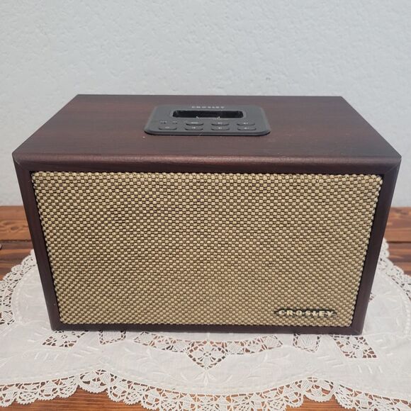 VTG Crosley CR3011A-MA iDeco Speaker Dock For 30 Pin iPod W/ AC Cord No Remote - Picture 1 of 9